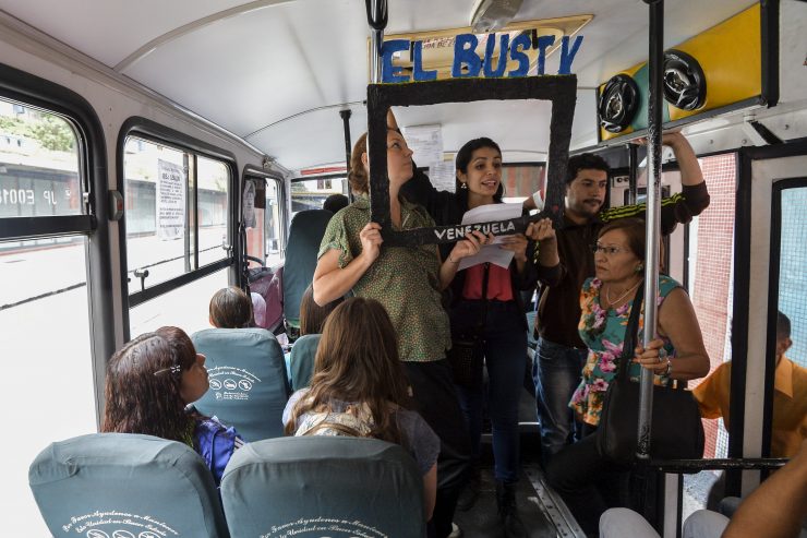 El Bus TV Recorre Caracas
