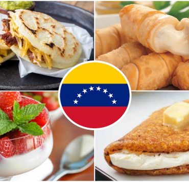 COmidas típicas con queso