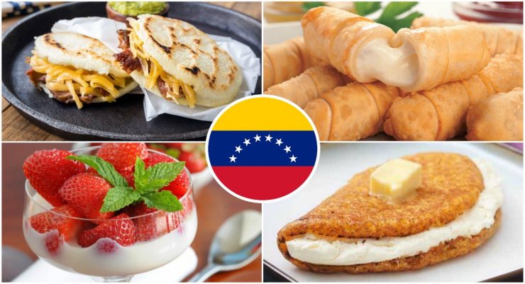 COmidas típicas con queso