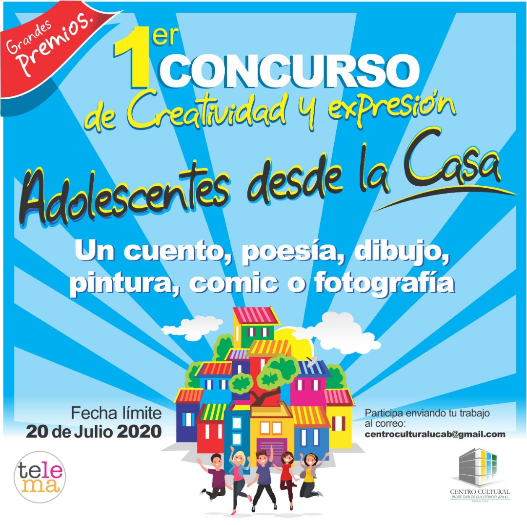 Flyer Instagram Concurso Adolescentes Desde La Casa Portada La Guia De Caracas