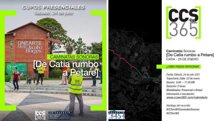 Voy de Catia rumbo a Petare