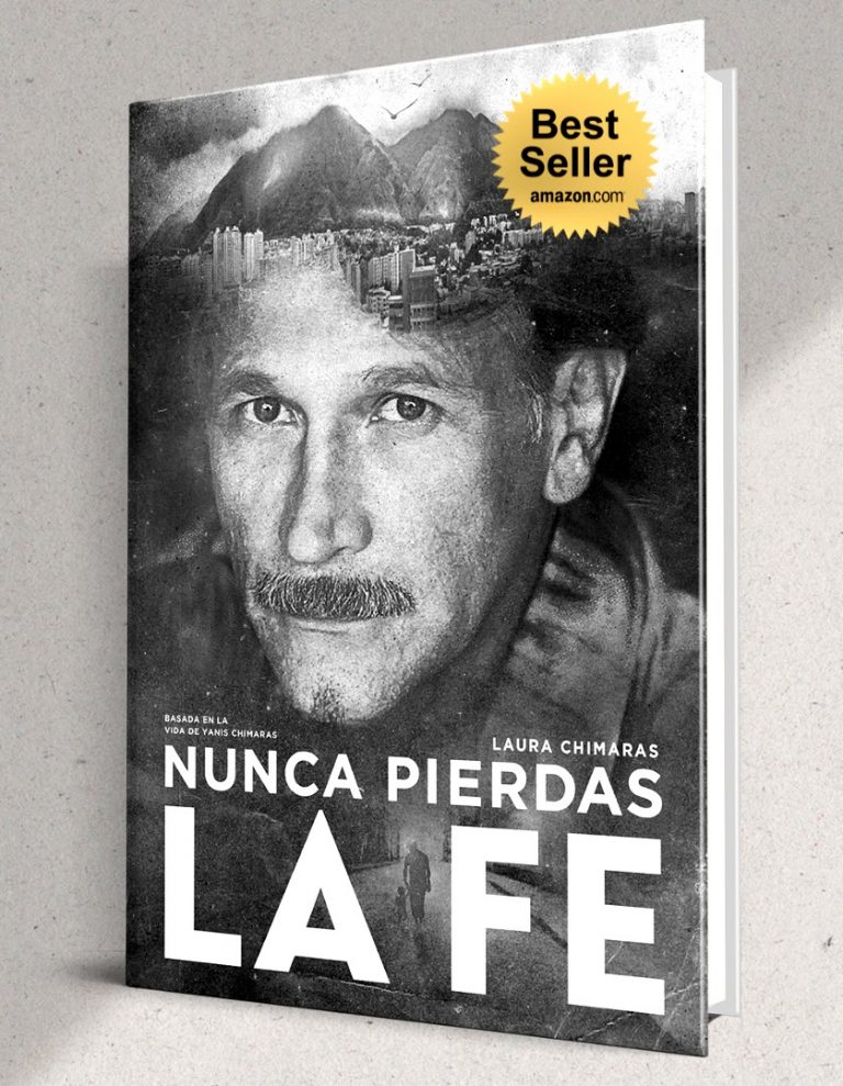 Laura Chimaras celebra que su libro: Nunca Pierdas la Fe se convirtió