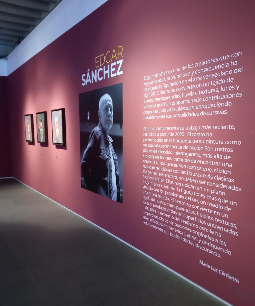 Edgar Sanchéz presenta su trabajo más reciente con la muestra "El otro rostro" en la Galería Freites
