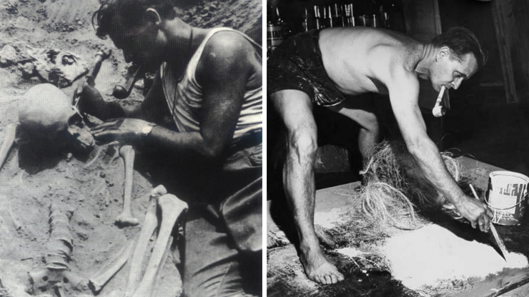 Josep María Cruxent, artista plástico y antropólogo pionero