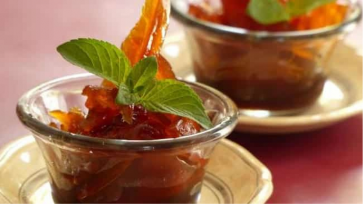 El típico dulce de lechosa