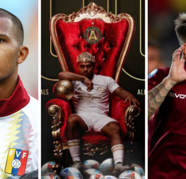 La delantera Vinotinto que buscará los goles