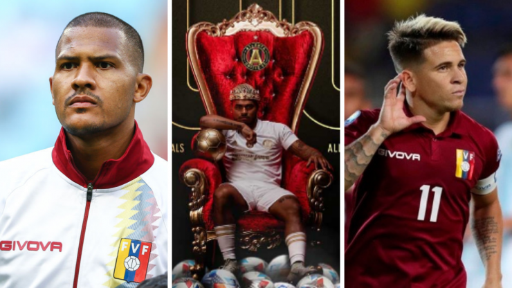 La delantera Vinotinto que buscará los goles