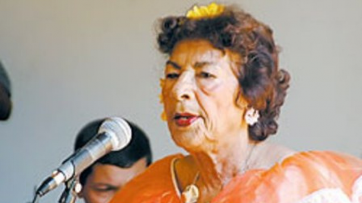 María Magdalena Rodríguez, la popular "Sirena de Cumaná"