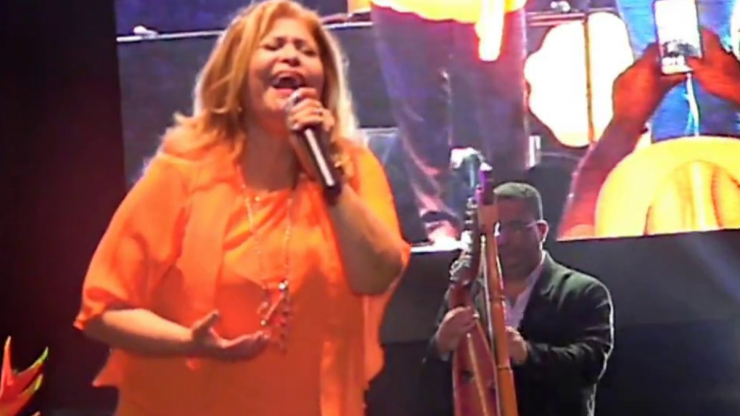 Reyna Lucero, la reina del folclor nacional