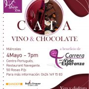vinos y chocolates
