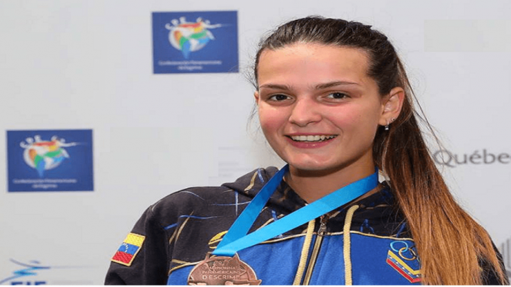 La esgrimista Shia Rodríguez, ganó medalla de Oro