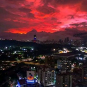Imágenes de los atardeceres caraqueños
