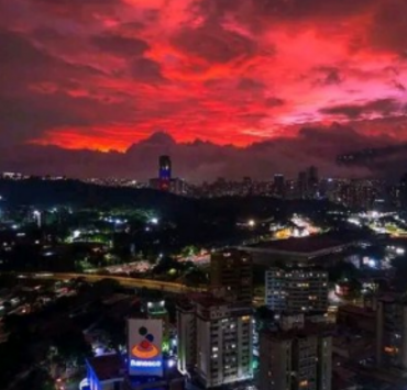 Imágenes de los atardeceres caraqueños