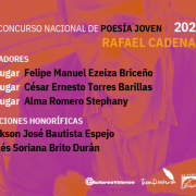 Concurso Nacional de Poesía Joven Rafael Cadenas
