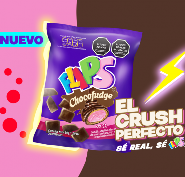 Flips Chocofudge Fresa