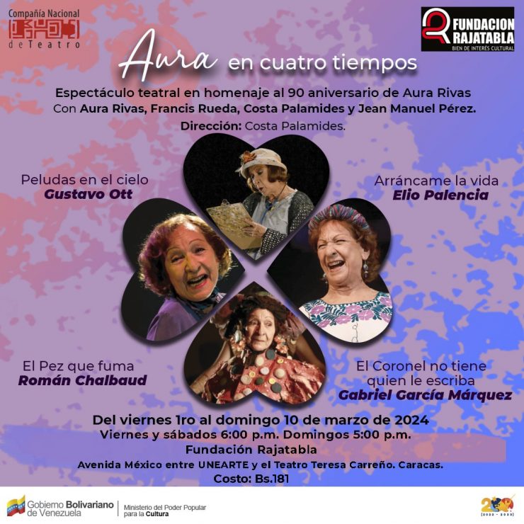 Aura en cuatro tiempos